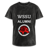 WSSU ALUMNI Mineral Wash T-shirt - mineral black