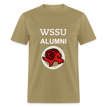 Load image into Gallery viewer, WSSU ALUMNI  Ram Head Classic T-Shirt - khaki