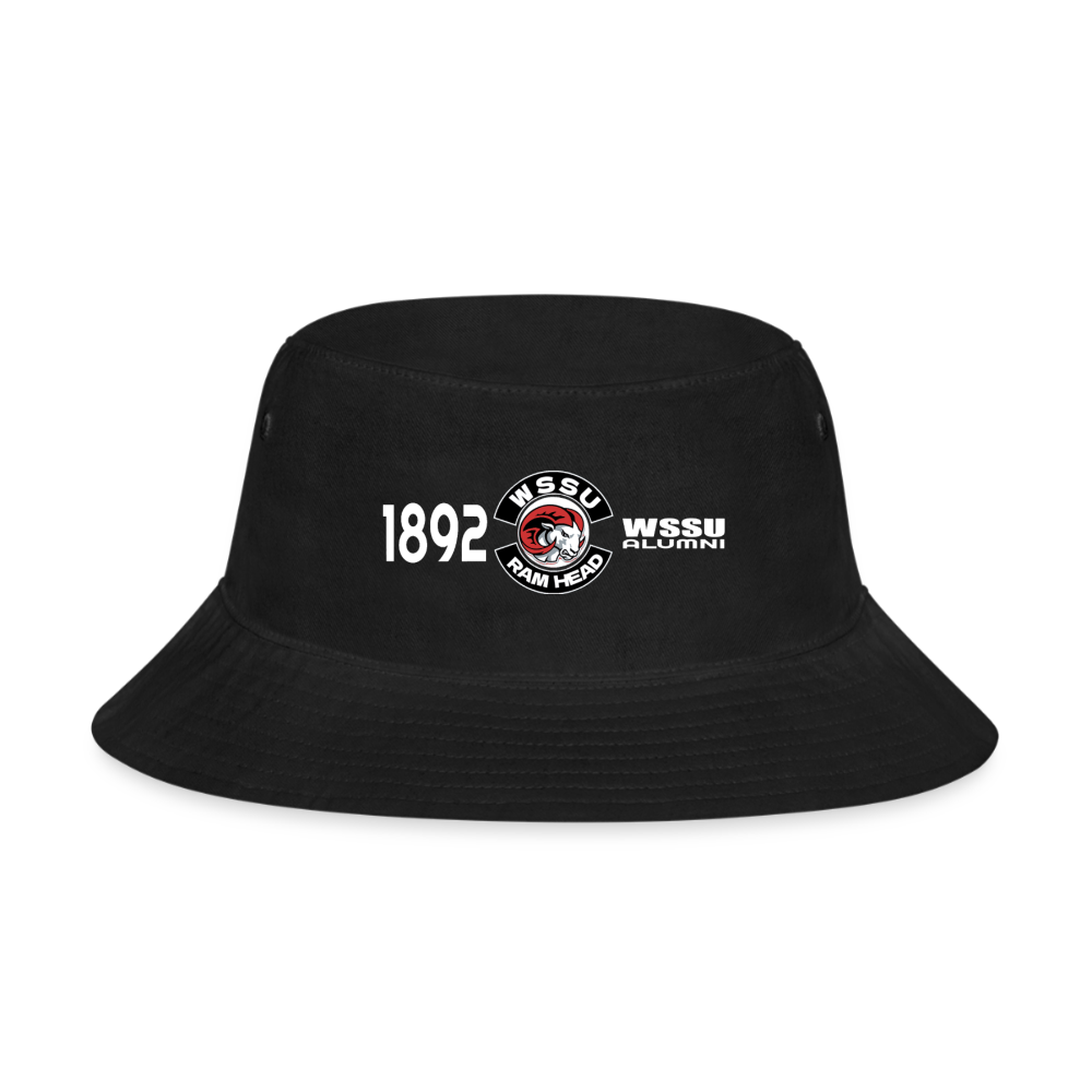 Ramily Ram-Head Bucket Hat - black