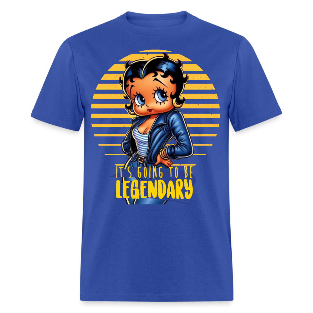 Betty Boop The Legend Classic T-Shirt - royal blue