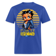 Betty Boop The Legend Classic T-Shirt - royal blue