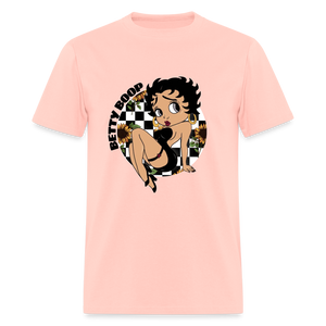 Betty Boop Checkered Classic T-Shirt - blush pink 