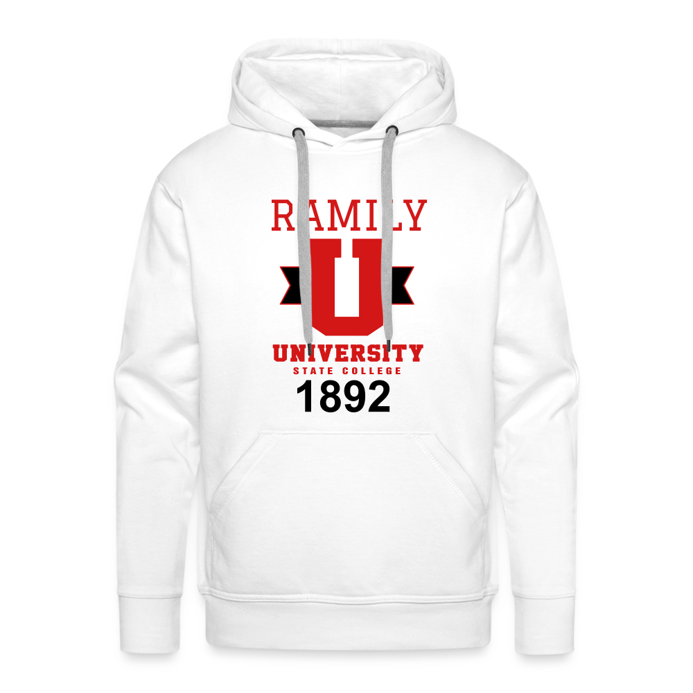 Ramily Univ Premium Hoodie - white