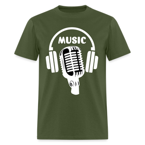 Music Is Me -  Classic T-Shirt - military green