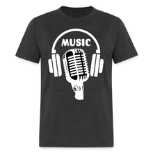 Load image into Gallery viewer, Music Is Me -  Classic T-Shirt - heather black