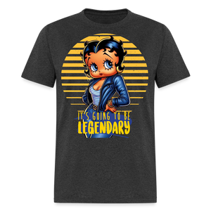 Betty Boop The Legend Classic T-Shirt - heather black