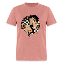 Load image into Gallery viewer, Betty Boop Checkered Classic T-Shirt - heather mauve