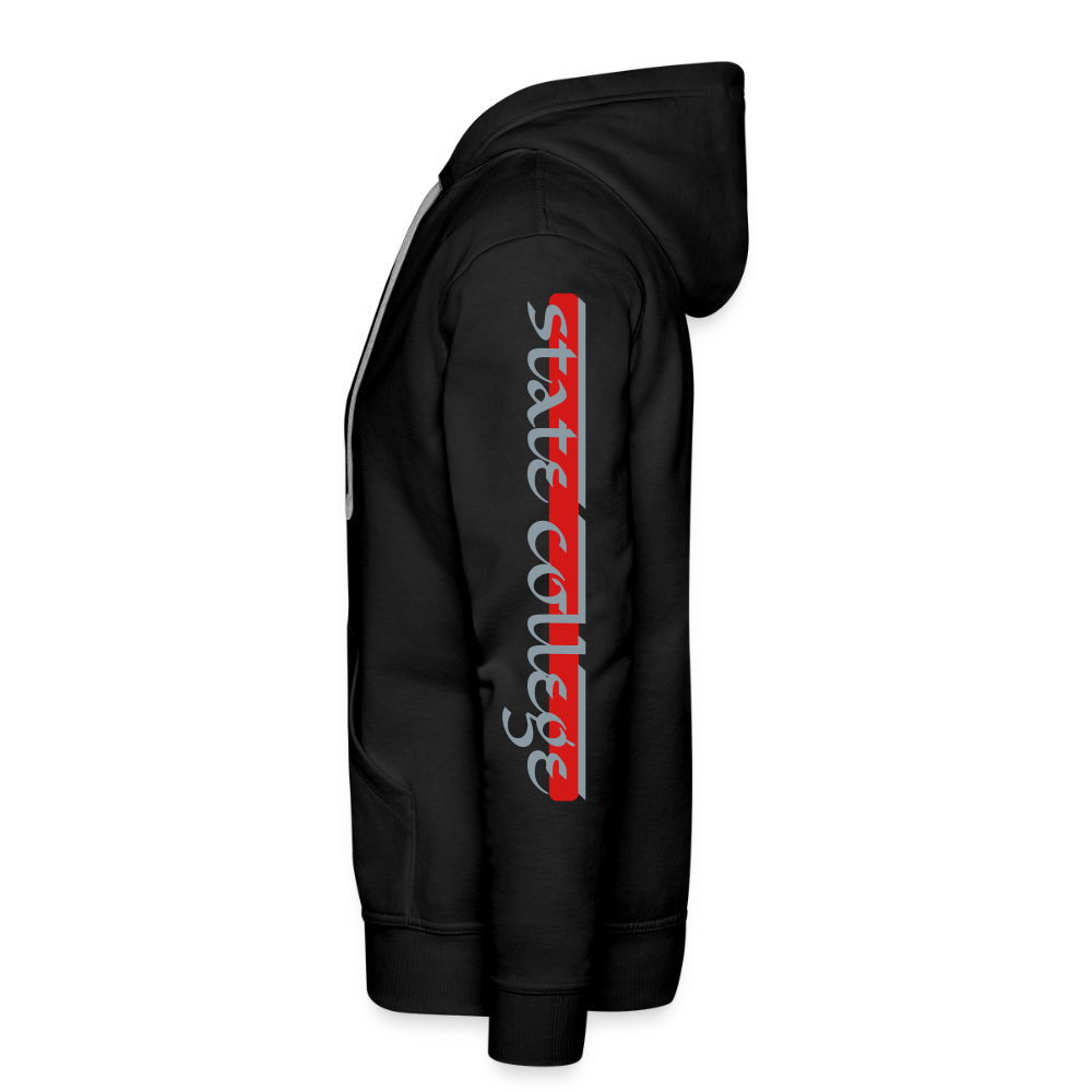 Ramily U State College Men’s Premium Hoodie - black
