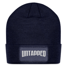 Load image into Gallery viewer, Untapped Ent. Patch Beanie - navy