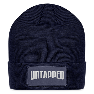 Untapped Ent. Patch Beanie - navy