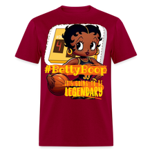 Load image into Gallery viewer, Betty Boop Basketball Classic Legendary T-Shirt - dark red