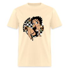 Load image into Gallery viewer, Betty Boop Checkered Classic T-Shirt - natural