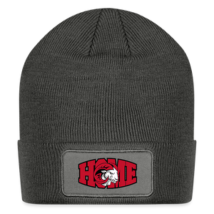 Ramily Home Patch Beanie - charcoal grey