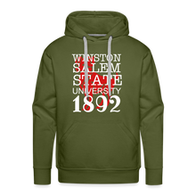 Load image into Gallery viewer, WSSU 1892 Ramily Premium Hoodie - olive green