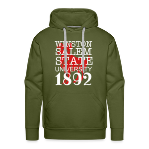 WSSU 1892 Ramily Premium Hoodie - olive green