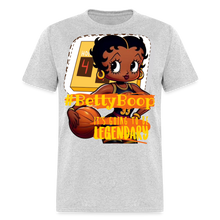 Load image into Gallery viewer, Betty Boop Basketball Classic Legendary T-Shirt - heather gray