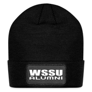 WSSU Alumni Patch Beanie - black