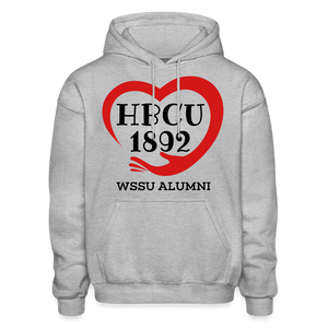 HBCU 1892 WSSU Alumni Premium Hoodie - heather gray