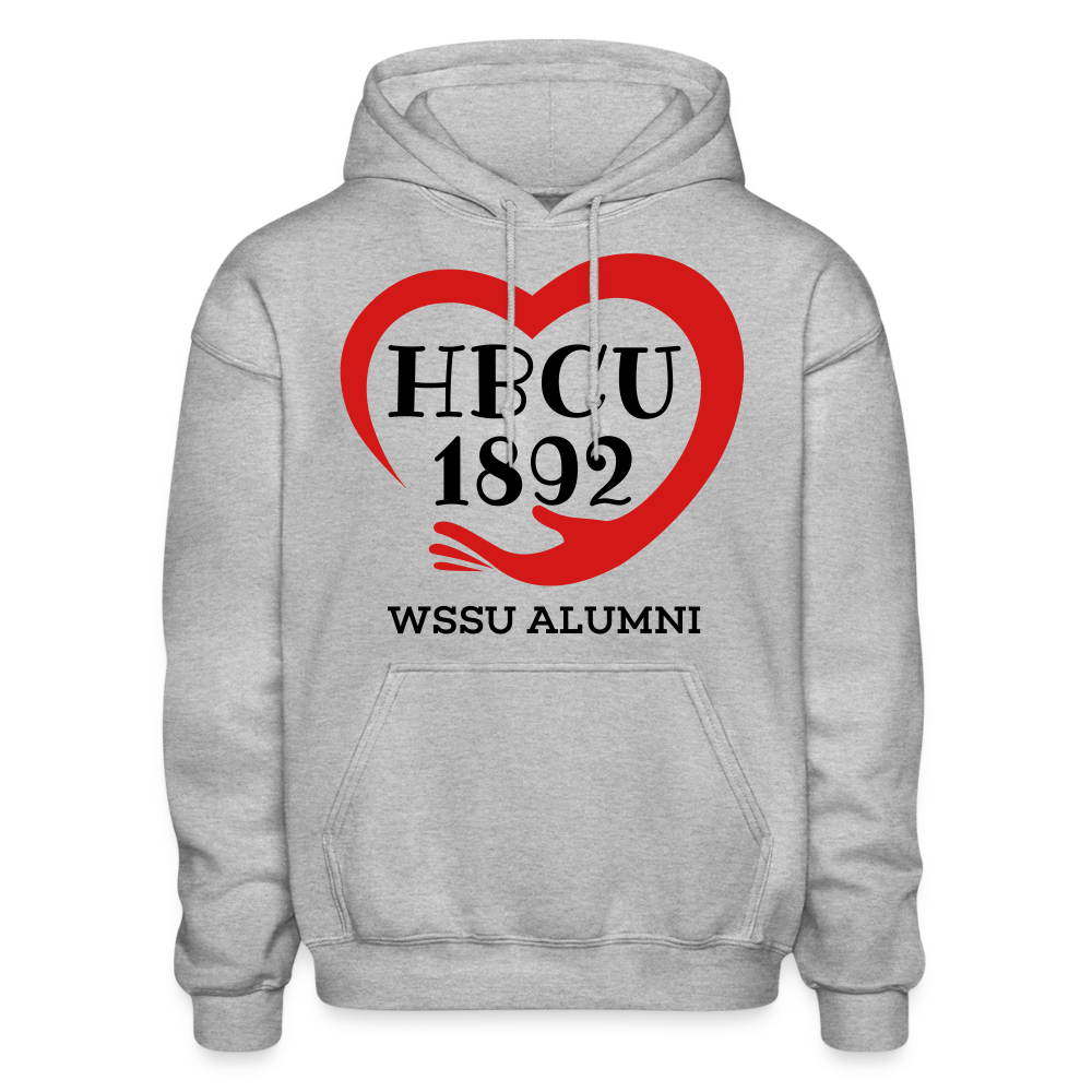 HBCU 1892 WSSU Alumni Premium Hoodie - heather gray