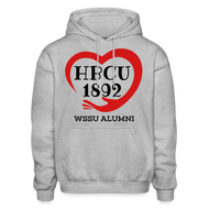 HBCU 1892 WSSU Alumni Premium Hoodie - heather gray