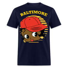 Load image into Gallery viewer, Baltimore Betty Boop Classic T-Shirt - navy