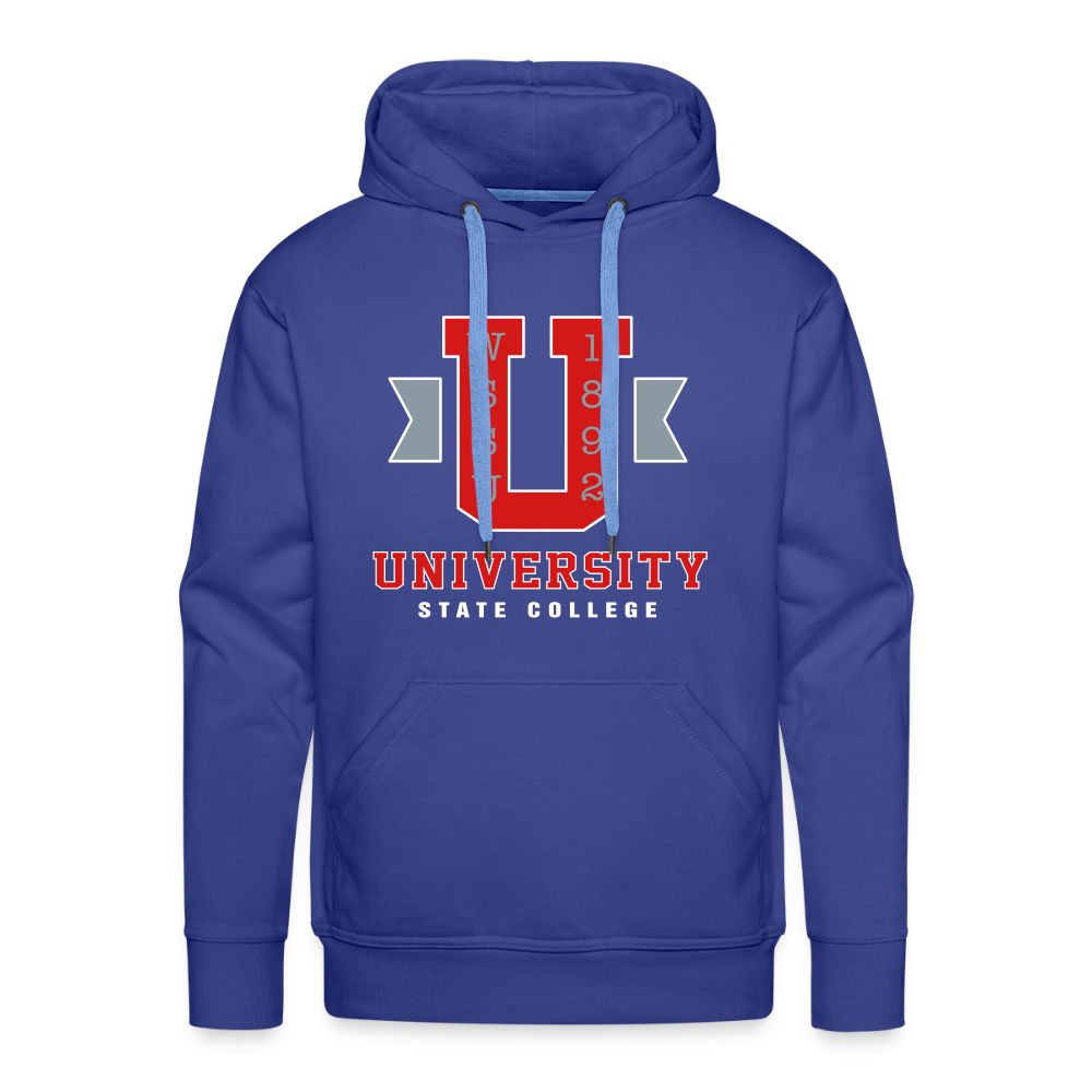 Ramily U State College Men’s Premium Hoodie - royal blue