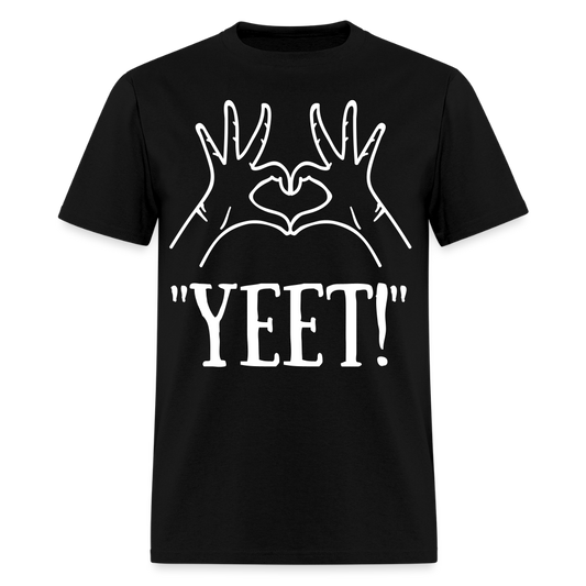 Yeet Love  Classic T-Shirt Printed in vinyl - black