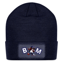 Load image into Gallery viewer, Bear Minimum Patch Beanie - navy