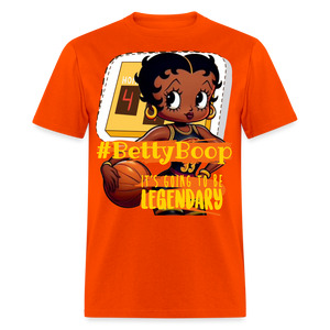 Betty Boop Basketball Classic Legendary T-Shirt - orange