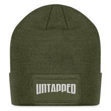 Load image into Gallery viewer, Untapped Ent. Patch Beanie - olive