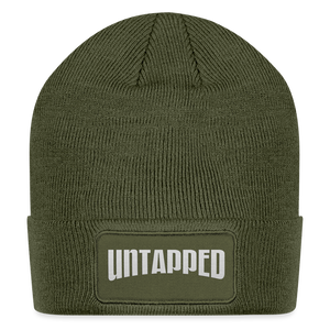 Untapped Ent. Patch Beanie - olive