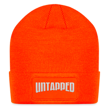 Load image into Gallery viewer, Untapped Ent. Patch Beanie - neon orange