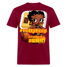 Load image into Gallery viewer, Betty Boop Basketball Classic Legendary T-Shirt - burgundy