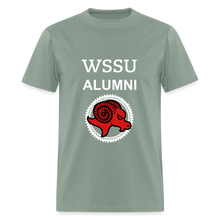 Load image into Gallery viewer, WSSU ALUMNI  Ram Head Classic T-Shirt - sage