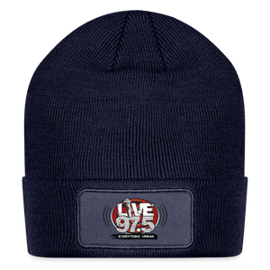 Live 97.5 Patch Beanie - navy