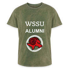 Load image into Gallery viewer, WSSU ALUMNI Mineral Wash T-shirt - mineral green