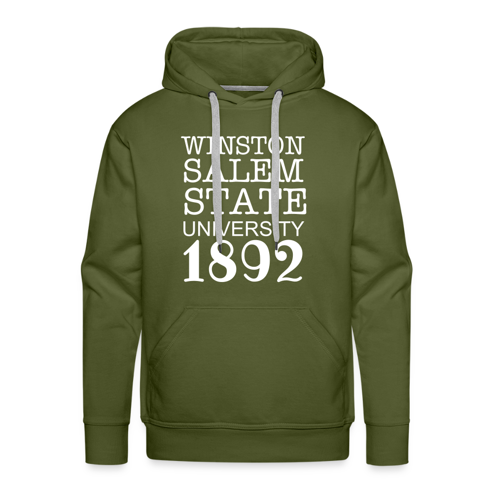 WSSU 1892 Ramily Premium Hoodie - olive green