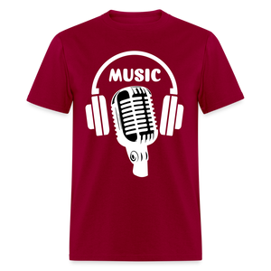 Music Is Me -  Classic T-Shirt - dark red