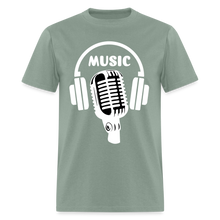 Load image into Gallery viewer, Music Is Me -  Classic T-Shirt - sage