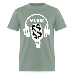 Music Is Me -  Classic T-Shirt - sage