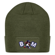 Load image into Gallery viewer, Bear Minimum Patch Beanie - olive