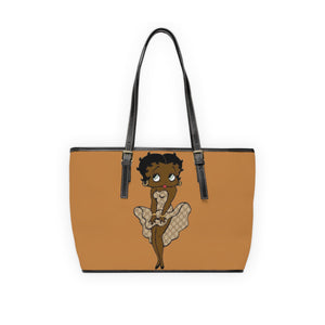 Black Betty Boop G-Fashion PU Leather Shoulder Bag