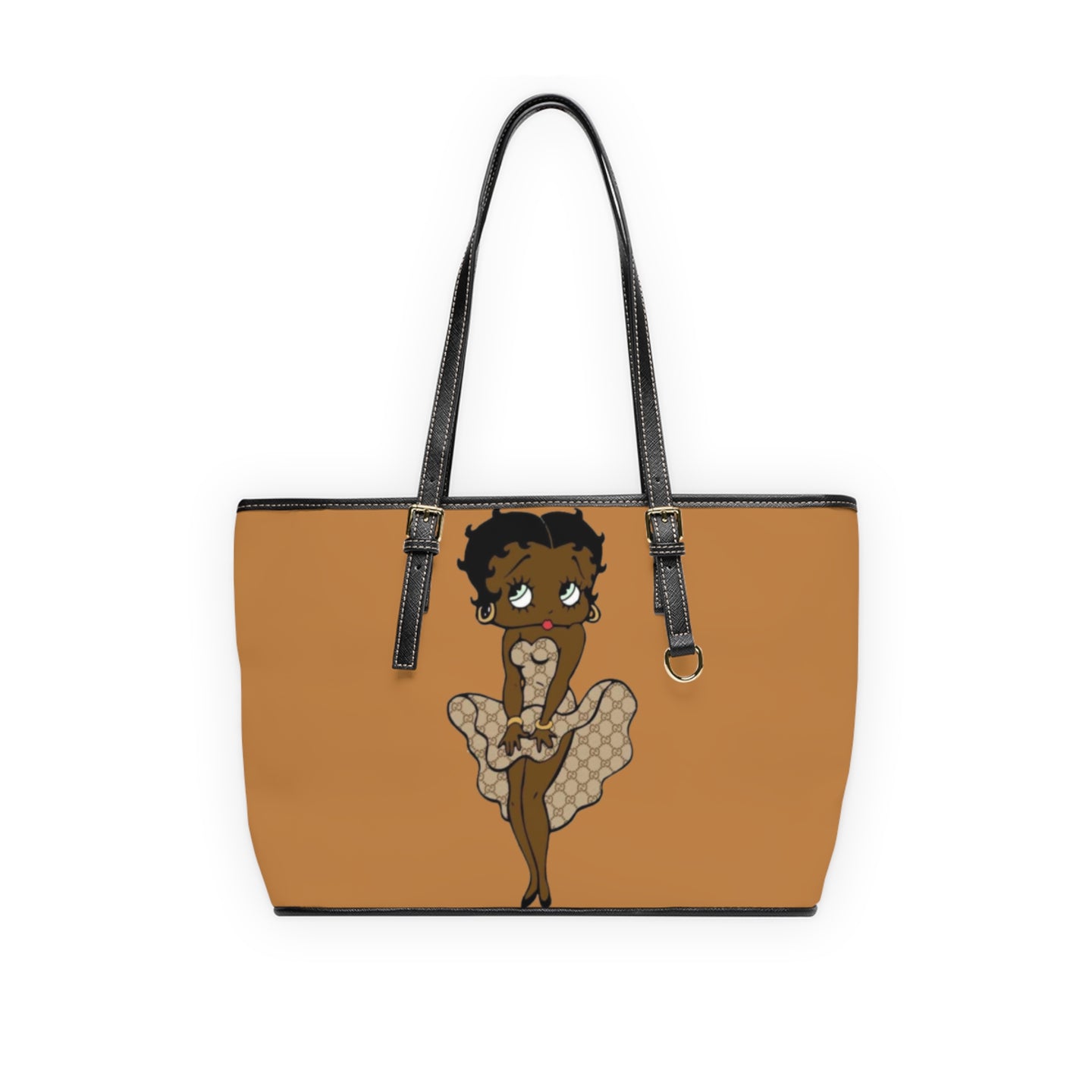 Black Betty Boop G-Fashion PU Leather Shoulder Bag