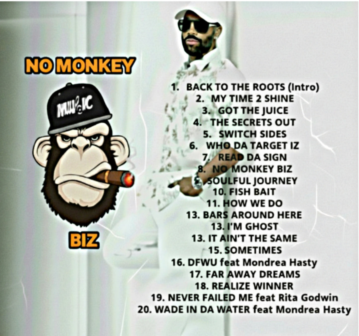 NO MONKEY BIZ full street album USB for $11.00 dollars!