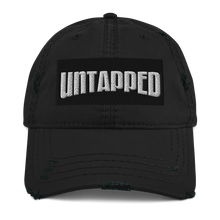 Load image into Gallery viewer, Untapped Entertainment Embroidered Distressed Dad Hat by Bear Minimal