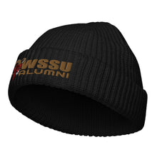 Load image into Gallery viewer, WSSU Alumni Fisherman Embroidery beanie