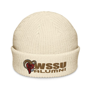 WSSU Alumni Fisherman Embroidery beanie