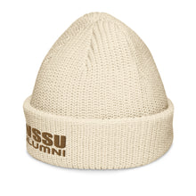 Load image into Gallery viewer, WSSU Alumni Fisherman Embroidery beanie