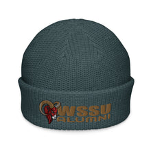 Load image into Gallery viewer, WSSU Alumni Fisherman Embroidery beanie