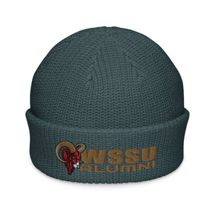 WSSU Alumni Fisherman Embroidery beanie